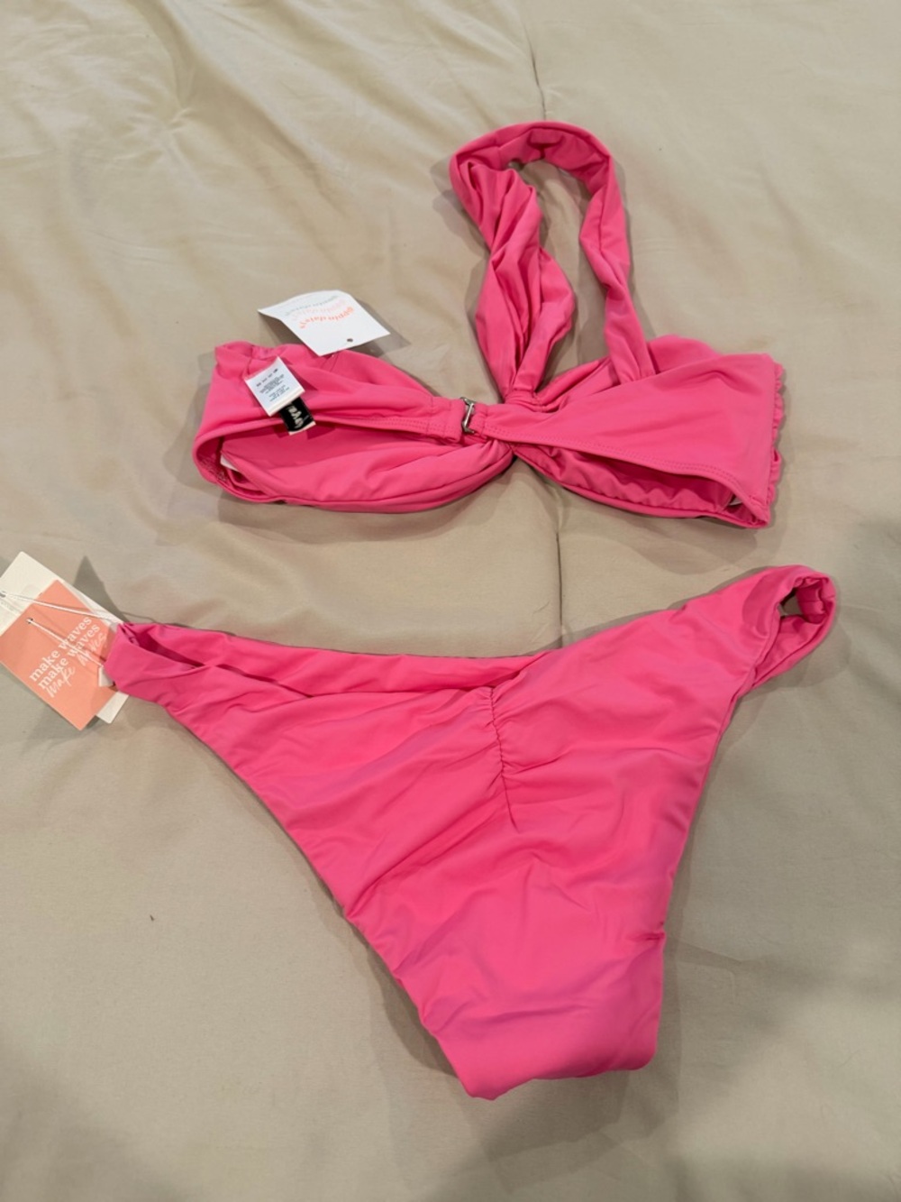 Dippin' Daisy's Hot Pink Bikini Set